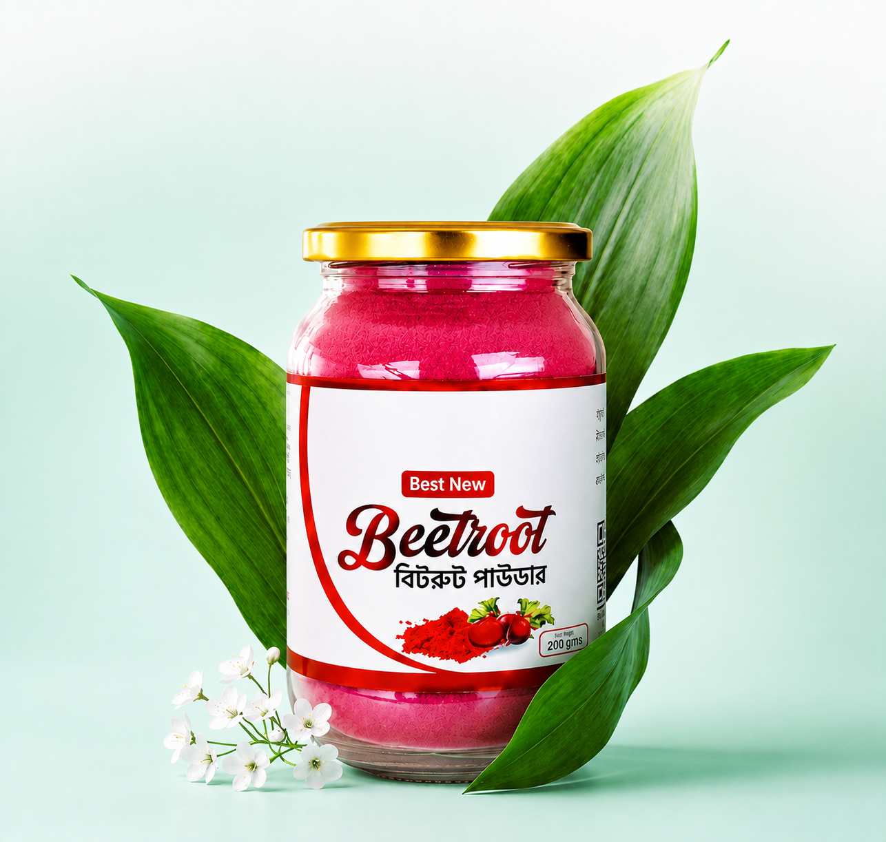 ChatGPT-Image-Aug-9-2026-07_51_10-PM.png বিটরুট পাউডার । Beetroot Powder (200 gm) - Image 1