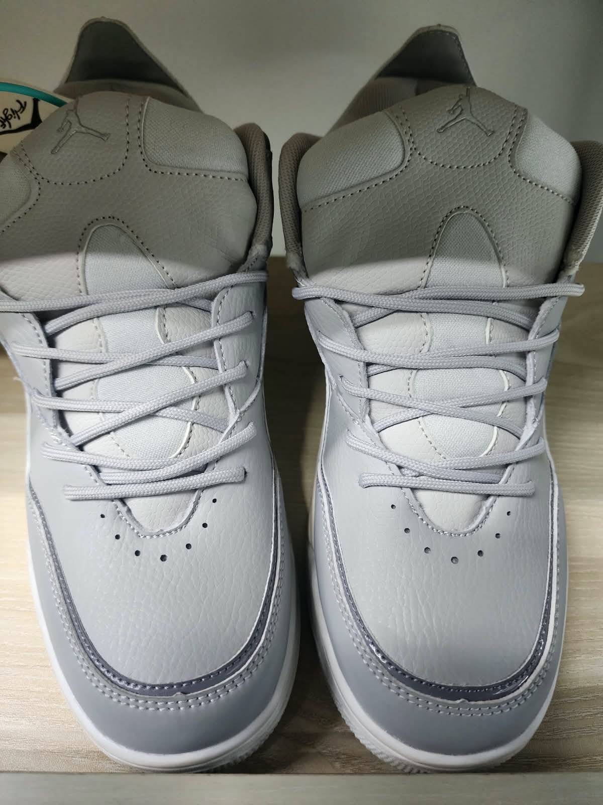 WhatsApp Image 2026-08-19 at 6.39.12 AM Nike Jordan Courtside 23 (Grey Fog / Reflect Silver) মডেলের বাস্কেটবল স্নিকার্স - Image 1